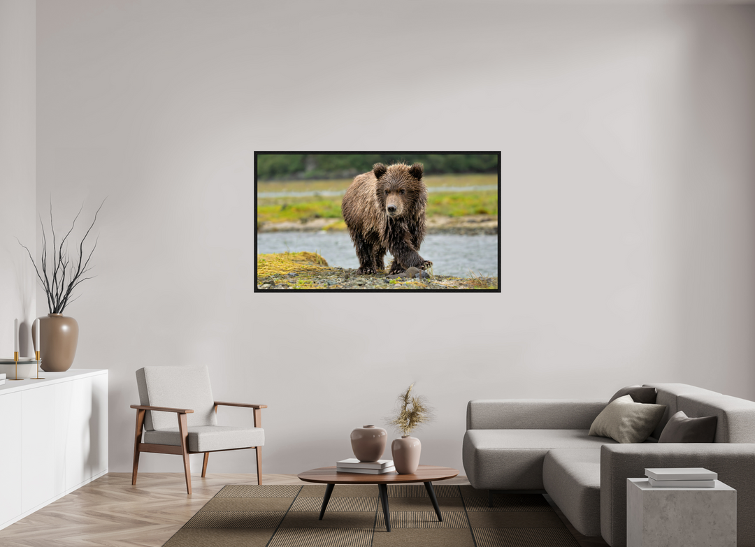 64 x 36″, Floater Frame Youthful Confidence